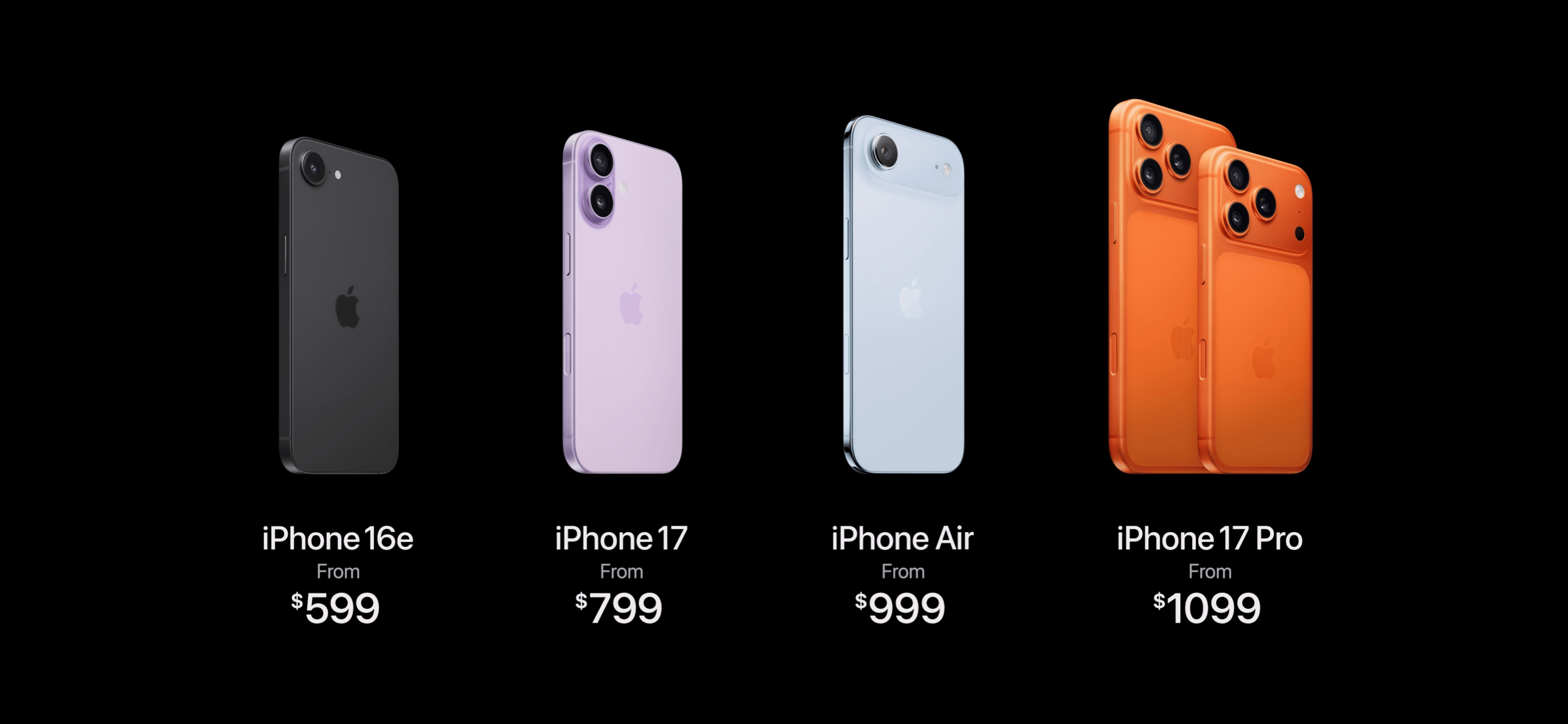image iphone 17, cette image appartient à Apple